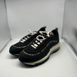Nike Air Max 97  Black Floral Pink |FN7104-010| Women’s Size 7.5
